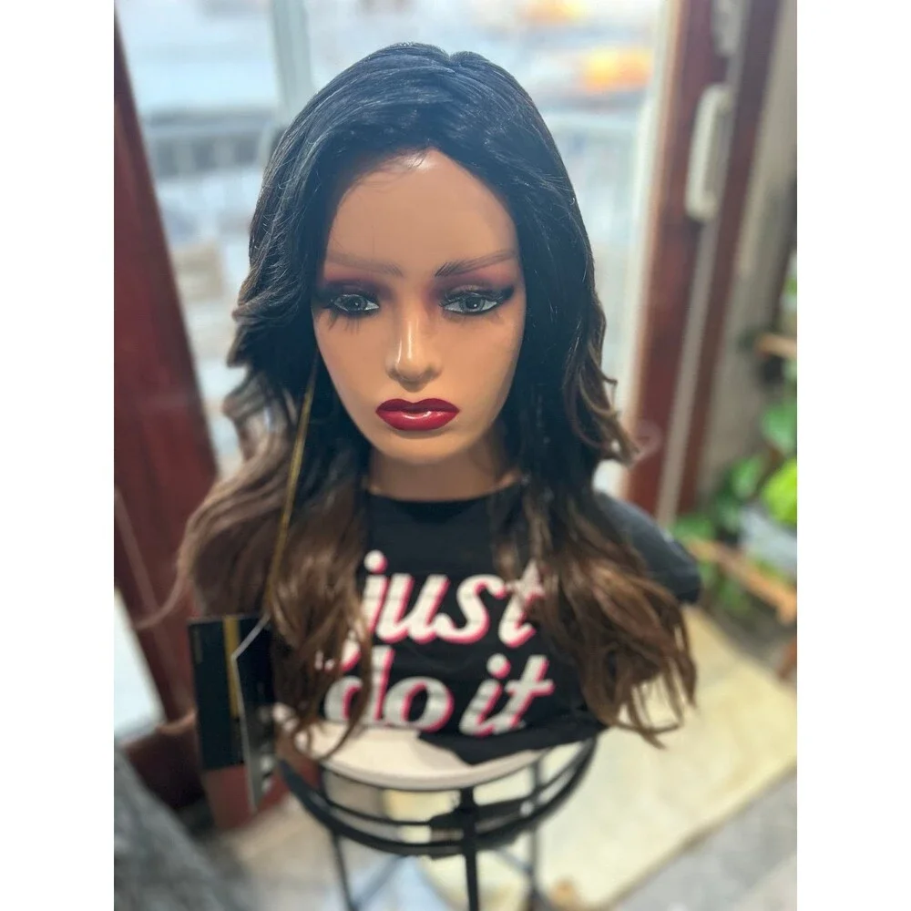 Belle Tress “Peerless 22” wig in color Cinnamon Ginger Balayage New - Picture 1 of 8